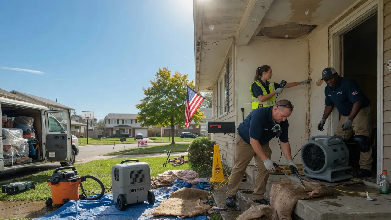 Water Damage Restoration in Vian, OK near me